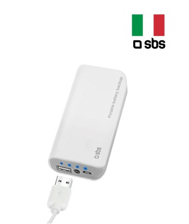 ( TÜKENDİ! ) SBS-05316 Powerbank 5.000 MaH ( Tüm Telefon Modelleri Ile Uyumludur - İtalyan SBS Kalitesi Karşınızda! )