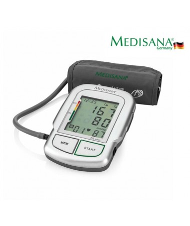 Medisana 51134 Kol Tipi Türkçe Konuşan Dijital Tansiyon Ölçme Cihazı ( Diagnostik Fonksiyonlu Hassas Tansiyon Ölçümü / FDA & Klinik Onaylı / Düzensiz Nabzı Algılama ( Aritmi ) )