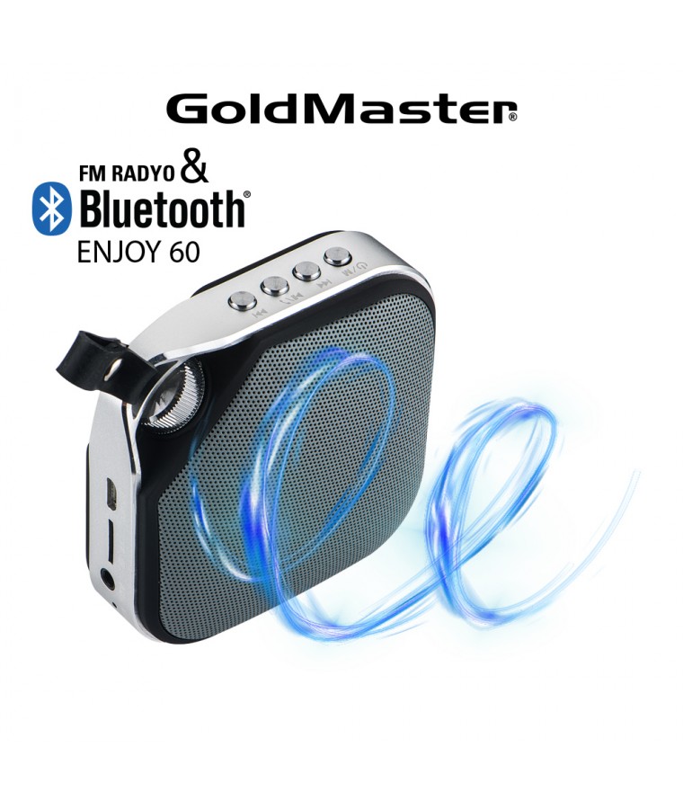 Enjoy 60S Bluetooth Hoparlör & Mp3 Oynatıcı - Tüm Cihazlar ile Uyumlu!