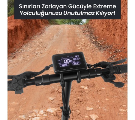( YENİ! ) ProLucky PROFESYONEL Extreme Scooter! ( Ultra Power Çift Motor ve Çift Süspansiyon Türkiye'de bir İlk, 1000 Watt Ultra Power Motor & 3 Farklı Sürüş Modu )