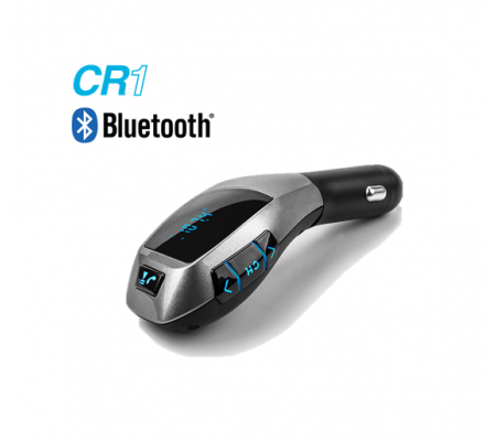 CR1 Bluetooth FM Transmitter ( CR1 ile Yolculuğunuz Daha Konforlu! Kablosuz olarak müzik dinleyebilme / Bluetooth ile telefon görüşmesi yapabilme! )