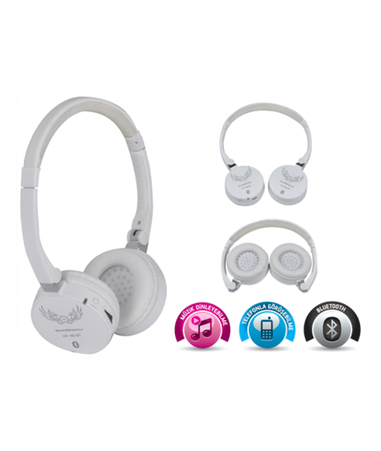 Katlanabilir Bluetooth Kulaklık ( Tüm telefon ve tabletler ile uyumlu )