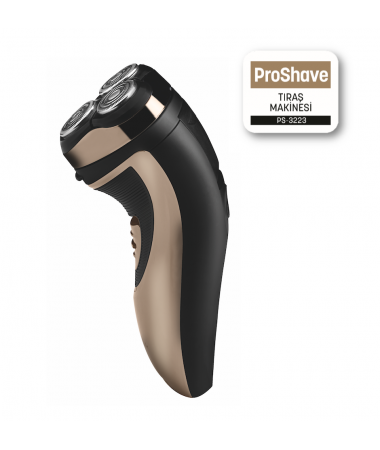 ( TÜKENDİ! ) PS-3223 ProShave Tıraş Makinesi  ( Ultra İnce Başlıklar, 3 Halka Lazer & Özel Tasarımlı Kıl Yakalama Teknolojisi )