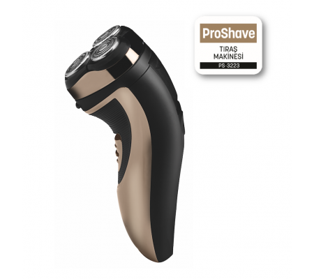 ( TÜKENDİ! ) PS-3223 ProShave Tıraş Makinesi  ( Ultra İnce Başlıklar, 3 Halka Lazer & Özel Tasarımlı Kıl Yakalama Teknolojisi )