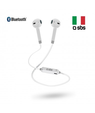 SBS-BT700 Boyun Askılı Mikrofonlu Bluetooth Kulaklık / Beyaz ( Kulağa Tam Uyan Tasarımı ve Boyun Askısıyla Ekstra Konforlu ve Pratik Kullanım İmkanı )