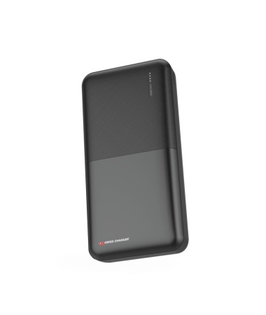 ( EN İYİ FİYAT! - BU AY EN POPÜLER ) Swiss Charger 20000 Powerbank ( Aynı Anda İki Cihaz Şarj Edebilme, İsviçre Swiss Özel Seri - Tüm Tablet Ve Akıllı Telefonlara Uyumlu )